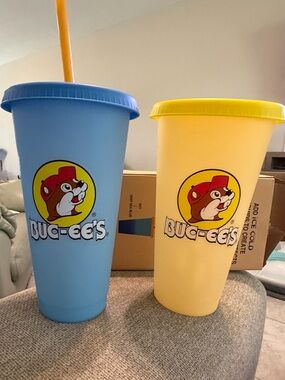 Buc-ee's Set of 2 25 oz Tumblers - NEW